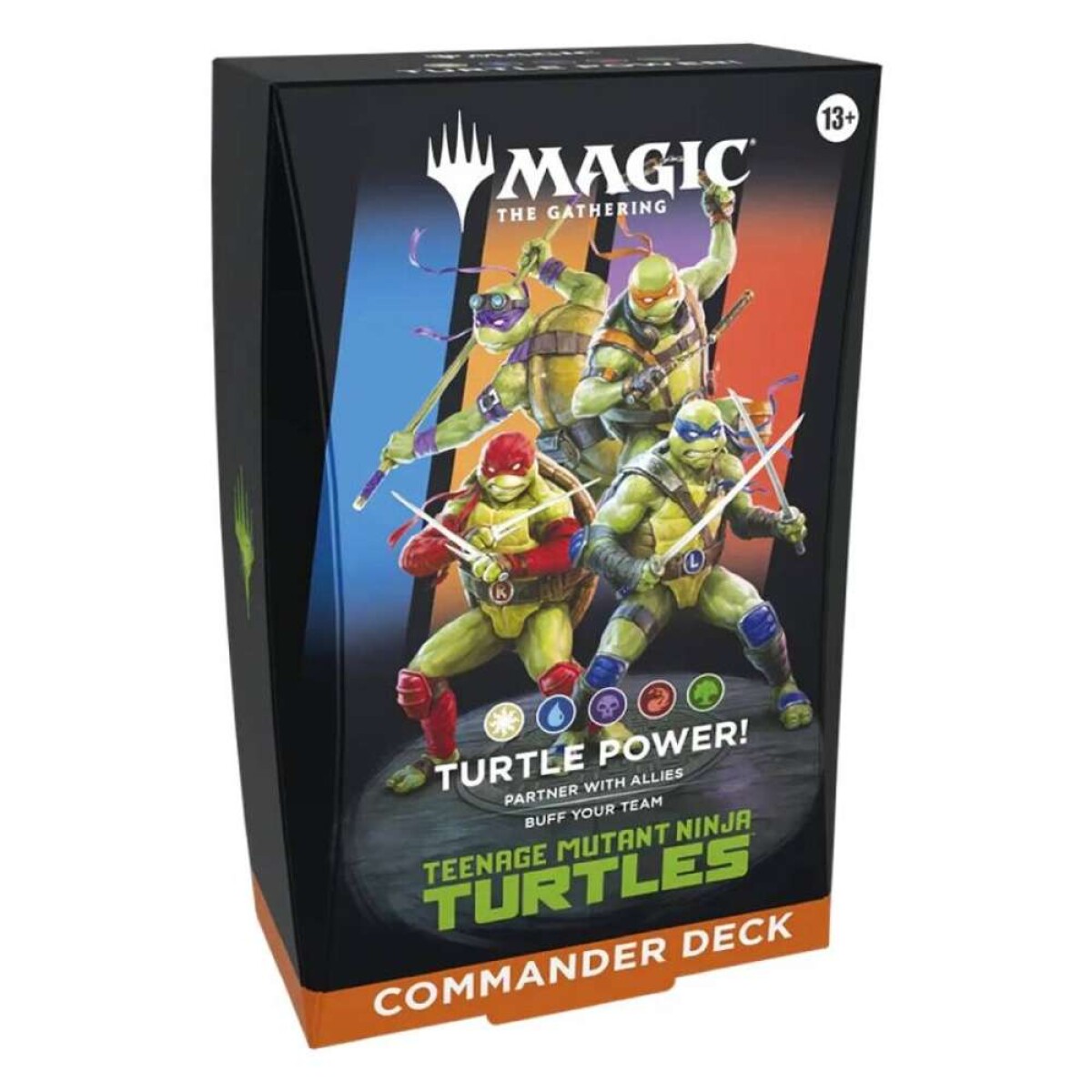 Magic Commander Deck TMNT - Partner With Allies/Buff Your Team 