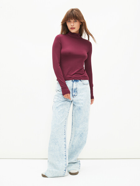 POLERA LAURA II BORDEAUX