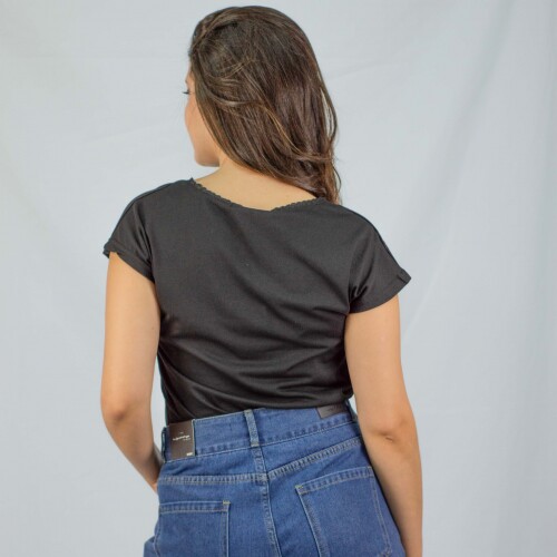 Remera Lumière Black
