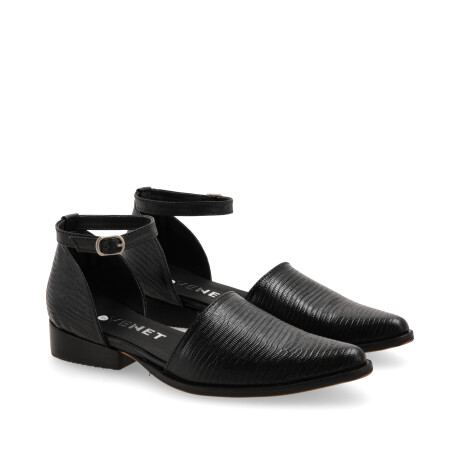 ZAPATO VENET - CUERO LIBRA NEGRO