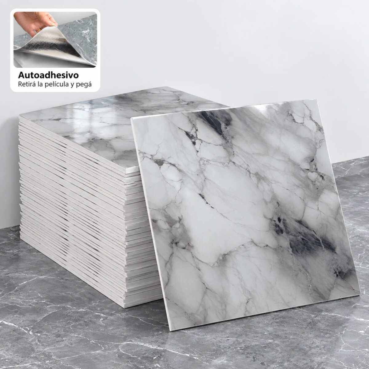 Panel Decorativo Autoadhesivo 60 × 60 cm 