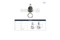 Rotula Del Nissan D22 96-25 Der/Izq Rotula Del Nissan D22 96-25 Der/Izq