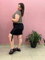 Short Pollera Necesito Negro