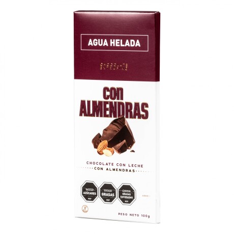 Chocolate con ALMENDRAS 100 gr. Chocolate con ALMENDRAS 100 gr.