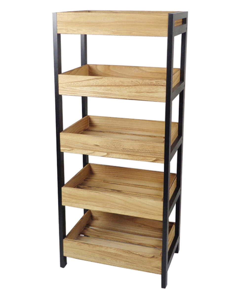 Estantería de madera Selecta con 5 estantes 