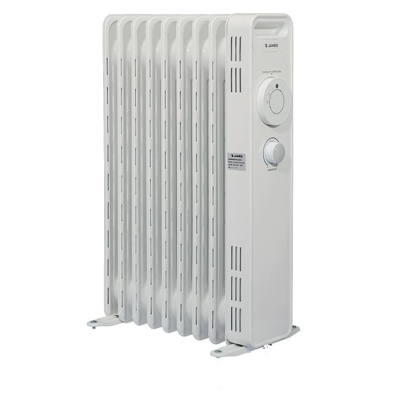 RADIADOR DE ACEITE JAMES 2000W BLANCO RADIADOR DE ACEITE JAMES 2000W BLANCO