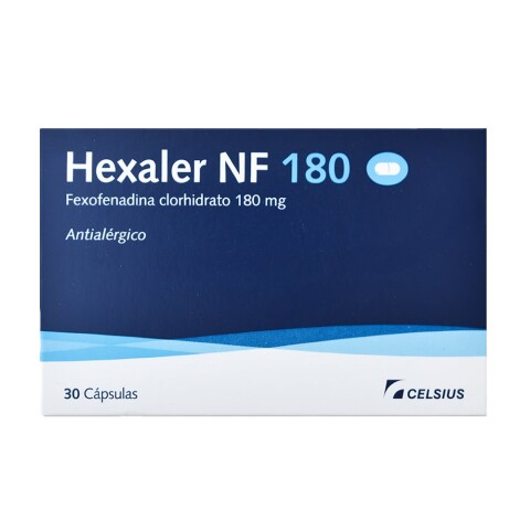 Hexaler NF 180 mg 30 Comprimidos Hexaler NF 180 mg 30 Comprimidos