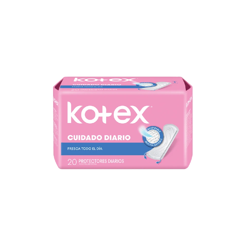KOTEX PROTECTOR DIARIO CLOSE PAQ. X 20 U