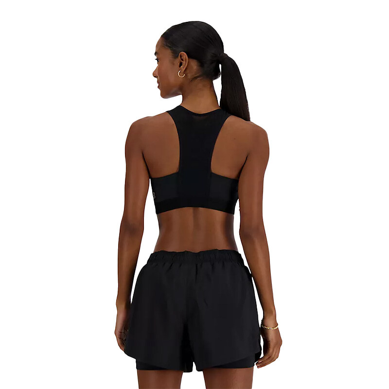 Top New Balance Medium Support Pocket Negro