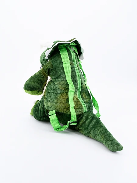 MOCHILA DINO VERDE