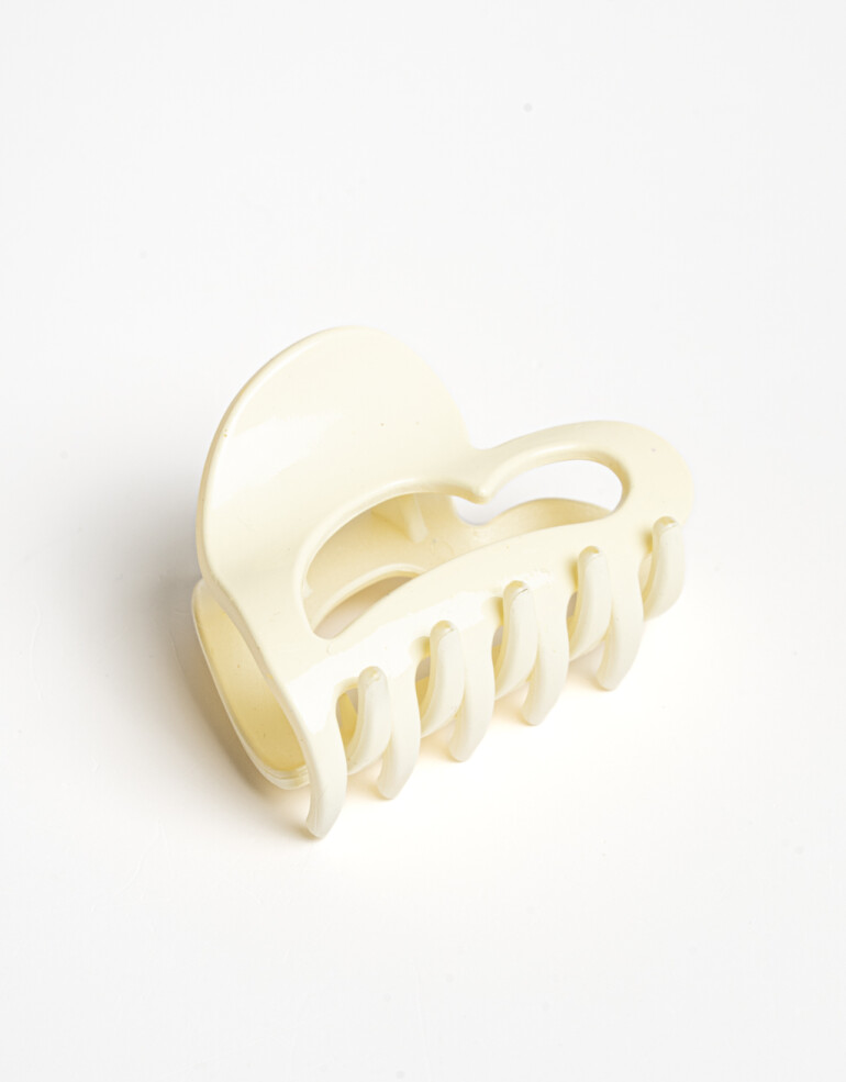 Broche Acrilico Broche En Forma De Corazón Calado De Acrílico. - Marron Suela