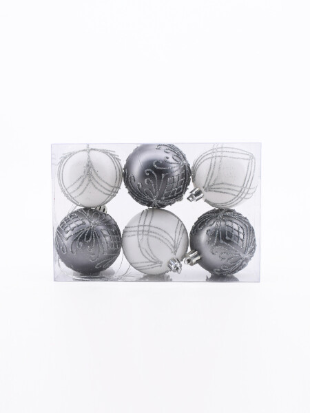 CHIRIMBOLO SET 6 PCS GRIS CLARO