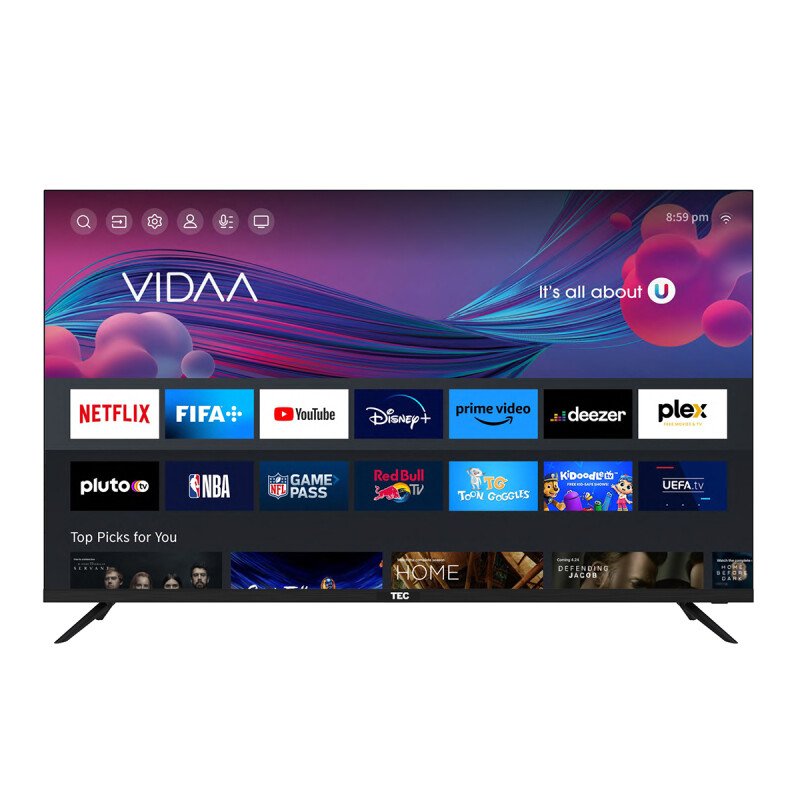 TELEVISOR TEC, 50" LED 4K, FLAT SMART,3840X2160 001