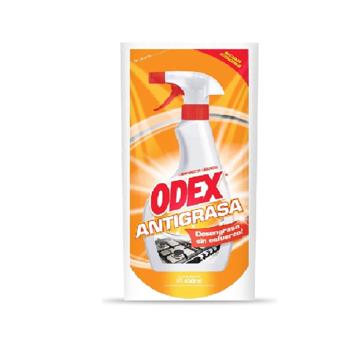 Limpiador Líquido Odex Antigrasa Doy Pack 450 Cc - 001 