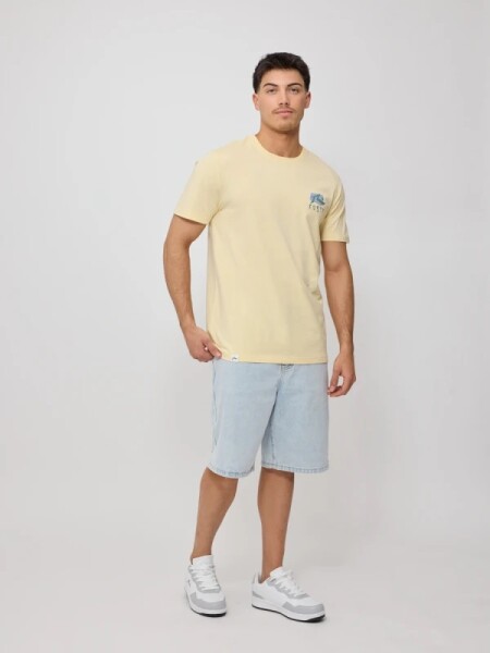 T-SHIRT RUSTY RINZA AMARILLO