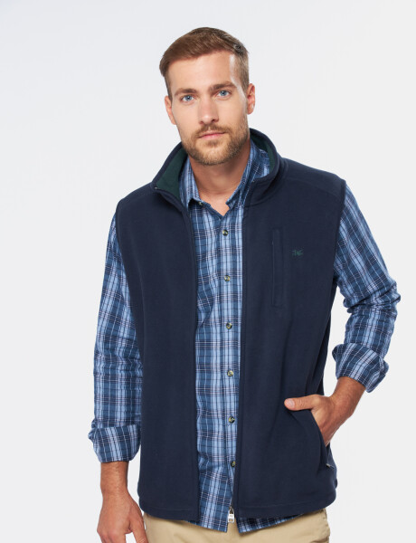 CHALECO POLAR DE ABRIGO Marino