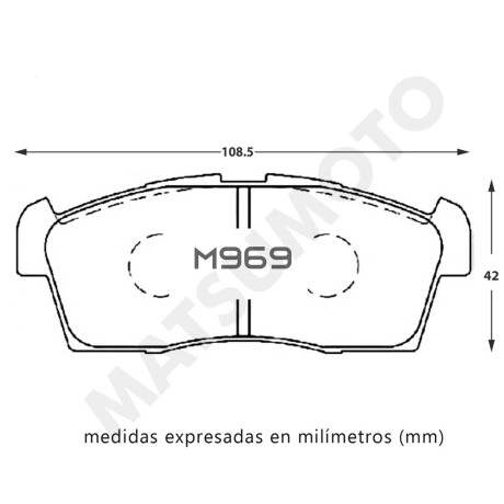 PASTILLAS DE FRENO SUZUKI DEL. ALTO 08/ - PASTILLAS DE FRENO SUZUKI DEL. ALTO 08/ -