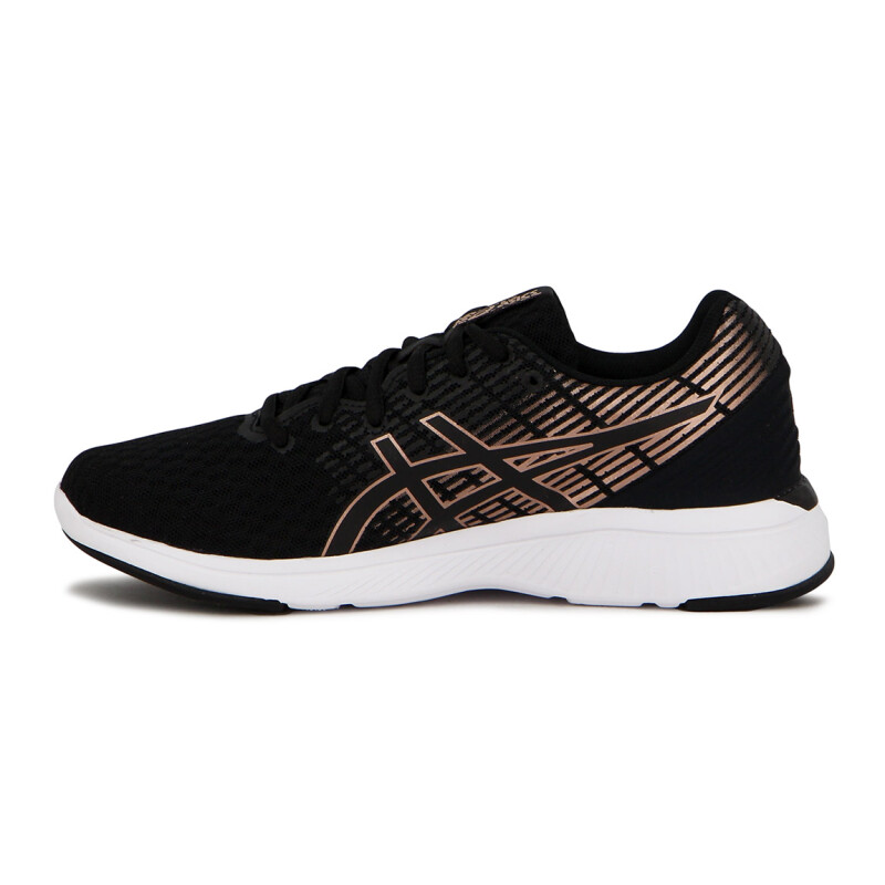 Championes Asics Gel-kamo 2 Mujer Negro-rosa Claro