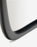 Espejo Alura de madera de teca negro 158 x 61 cm FSC