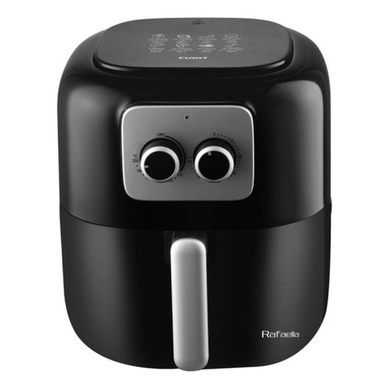 Freidora de aire sin aceite Cuori Rafaella 6 Litros 1550W Negro