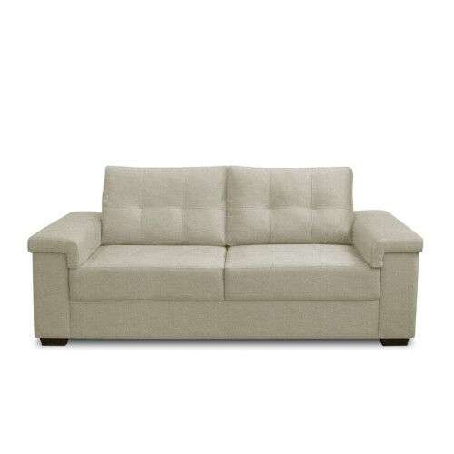 Sillón 3 Cuerpos en tela de Lino - Palazio Beige