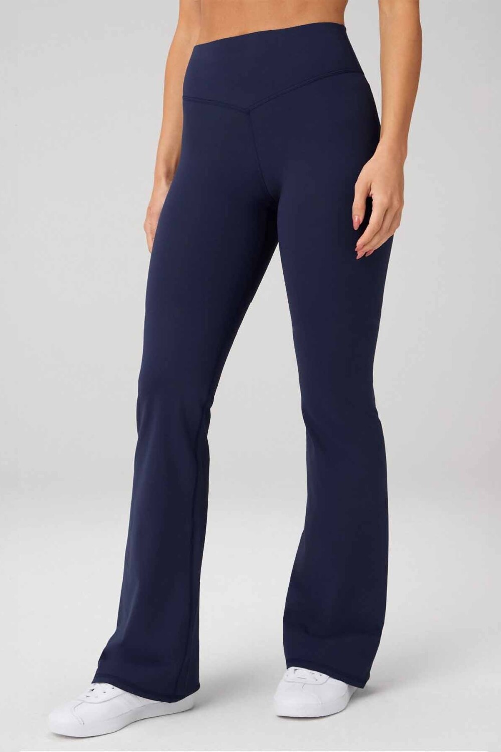 Leggings Flare PureLuxe High-Waisted TLC Kick Mujer Deep Navy
