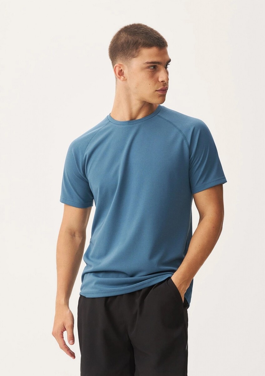 CAMISETA SPORT - AZUL 