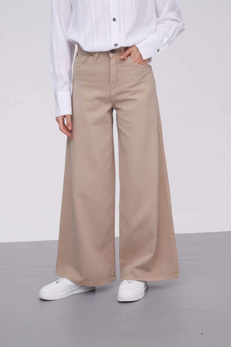 Pantalon Eddy - Beige Oscuro 