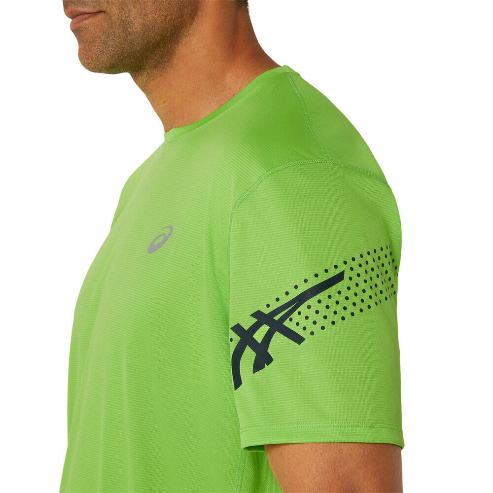 Icon SS Top - Hombre Electric Lime/french Blue