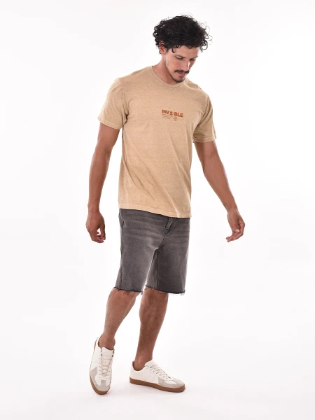 REMERA MIST REGULAR BEIGE