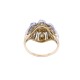 Anillo oro 18 k brillantes y diamantes. Anillo oro 18 k brillantes y diamantes.