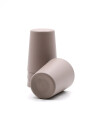 VASO SET X 4 GRIS