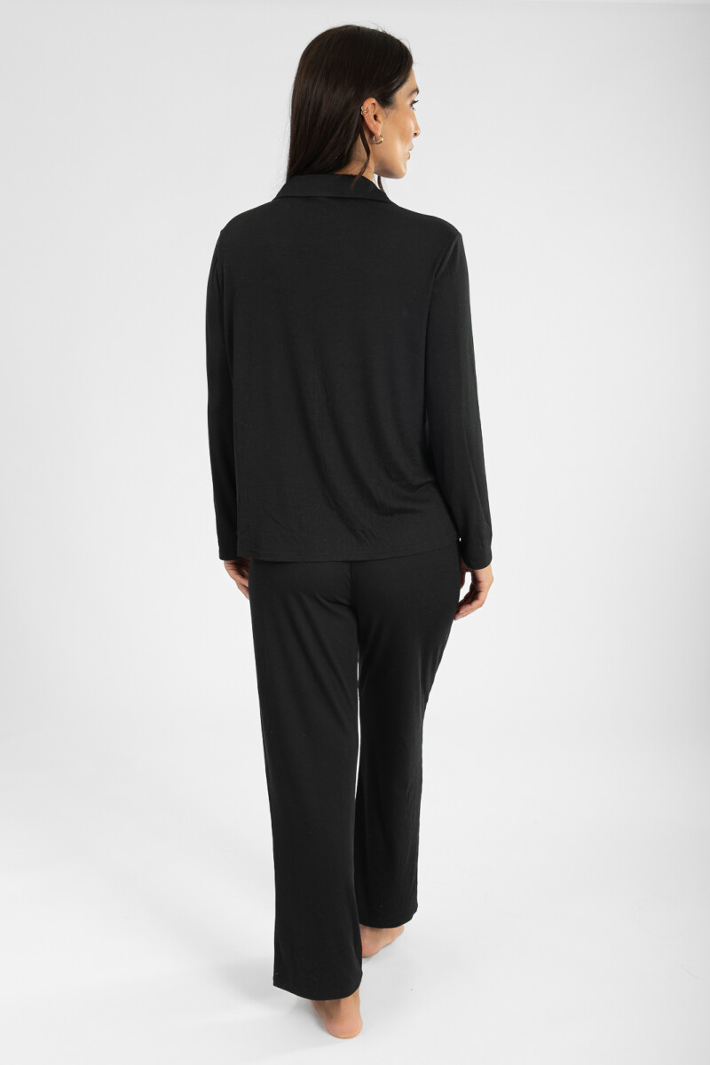 Pijama nine ribb yummy Negro