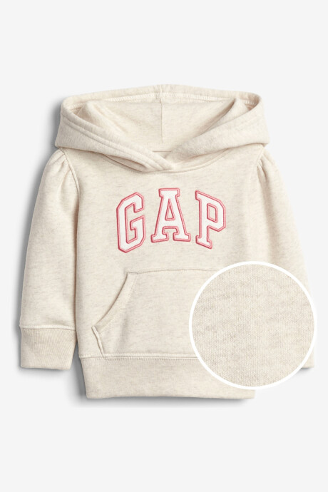 Canguro Logo Gap Con Felpa Toddler Niña Heather Grey