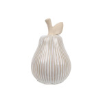 PERA CERAMICA ACANALADA 8.5x8.5x13CM TORNASOLADO PERA CERAMICA ACANALADA 8.5x8.5x13CM TORNASOLADO