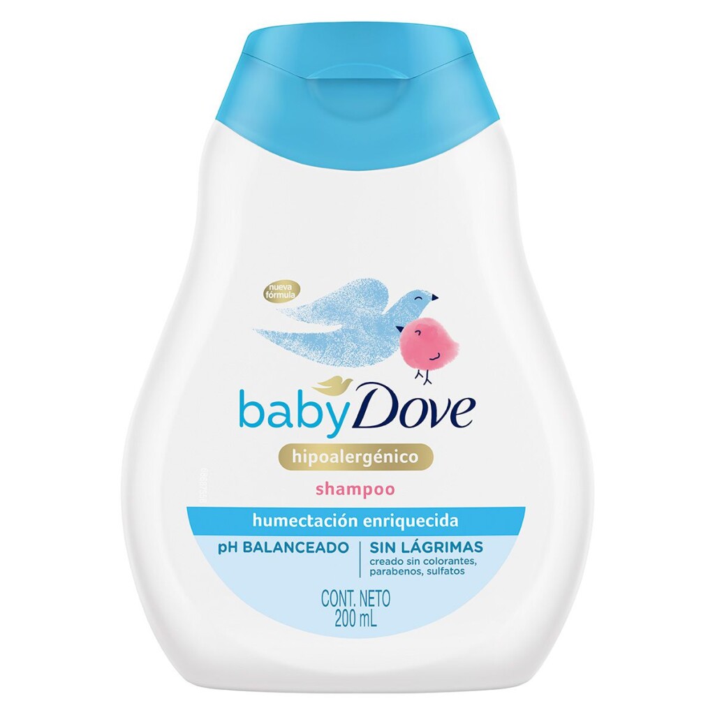Shampoo Humectacion Enriquecida Baby Dove - 200 mL