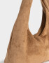 Saca Cartera Shopper Combinada - Marron Camel