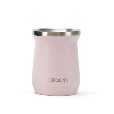 Mate Acero Inoxidable Cefeo Rosa Pálido
