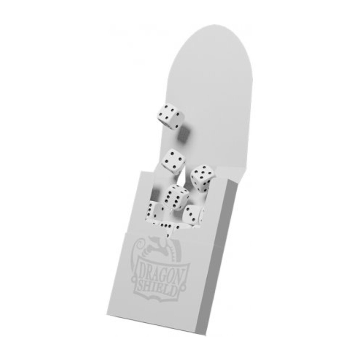 Dragon Shield Cube Shell - Ashen White — X Uruguay