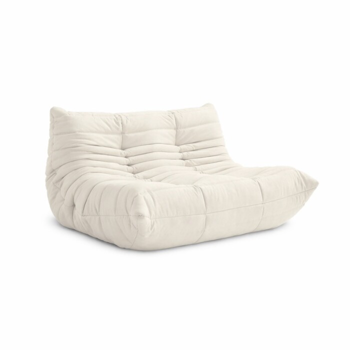 Sofá Togo Doble Beige