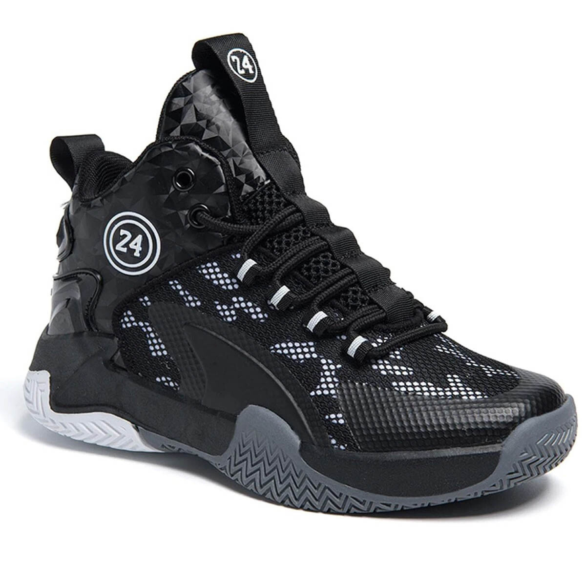 Calzado De Basket Championes Deportivo Niños - Negro 