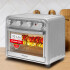 Horno Y Freidora Sin Aceite Punktal Pk-064 Ix 33 Lts HORNO FREIDORA PK-064 IX 33LTS INOX