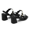 Sandalia VIA UNO Zapatos de Mujer - 857009 Negro