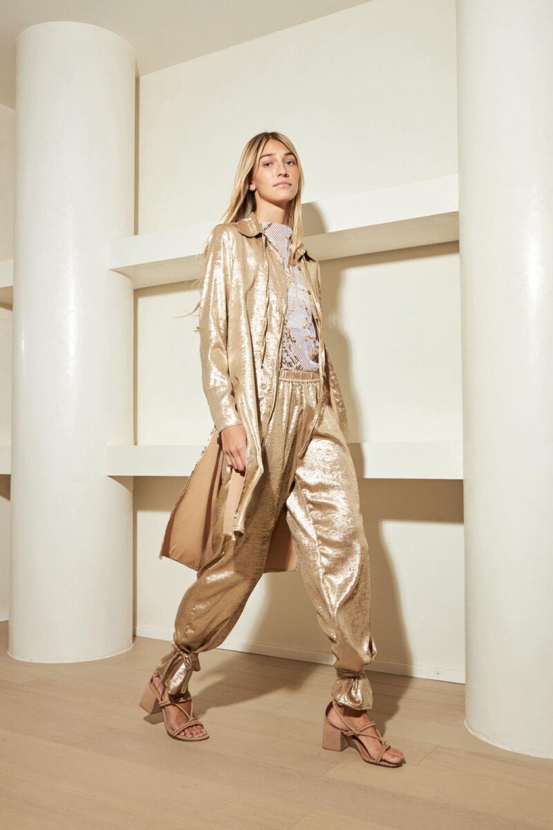 Pantalón Ava - Oro 
