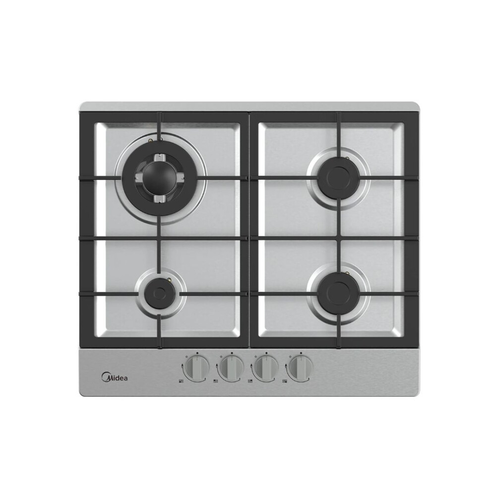 Anafe a Gas Inox - 4 hornallas - Modelo MG60SK005AH1B - Midea Anafe a Gas Inox - 4 hornallas - Modelo MG60SK005AH1B - Midea