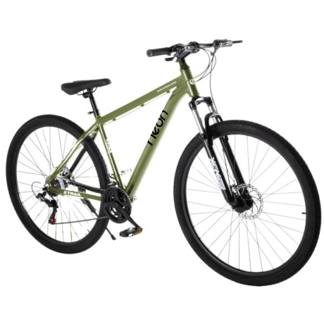 Bicicleta Montaña 26 Cuadro Acero Freno Disco 21 Cambios Olive