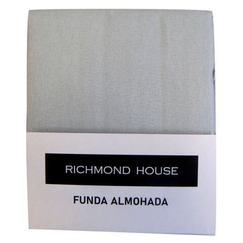 Funda Almohada Microfibra Richmond House - Varios Colores GRIS