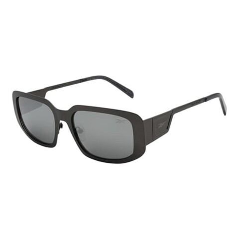 Lentes De Sol De Acero Inoxidable Cuadrado Reebok Ónix/Ónix