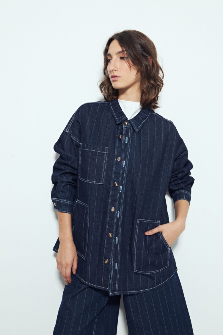 SOBRECAMISA DUMONT Azul Oscuro