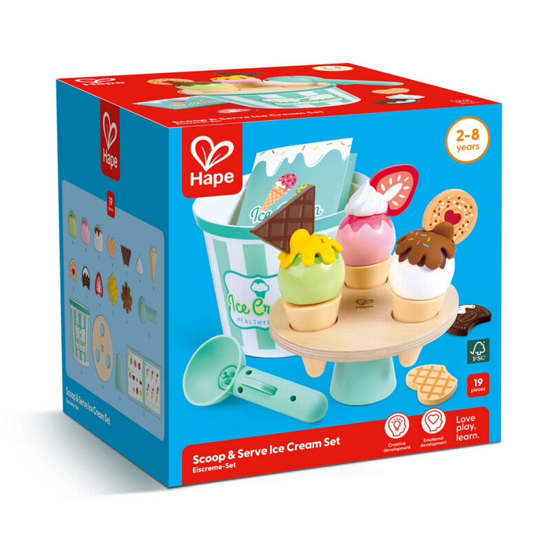Juego de Helado Scoop & Serve Hape Juego de Helado Scoop & Serve Hape